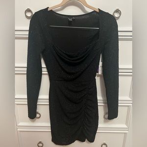NWT! WINDSOR BLACK GLITTER SPECIAL OCCASION DRESS